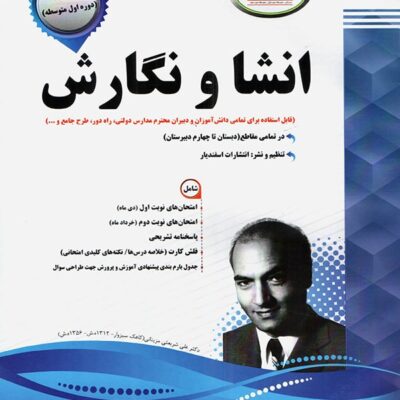 نمونه سوالات امتحانی انشا و نگارش هشتم اسفندیار