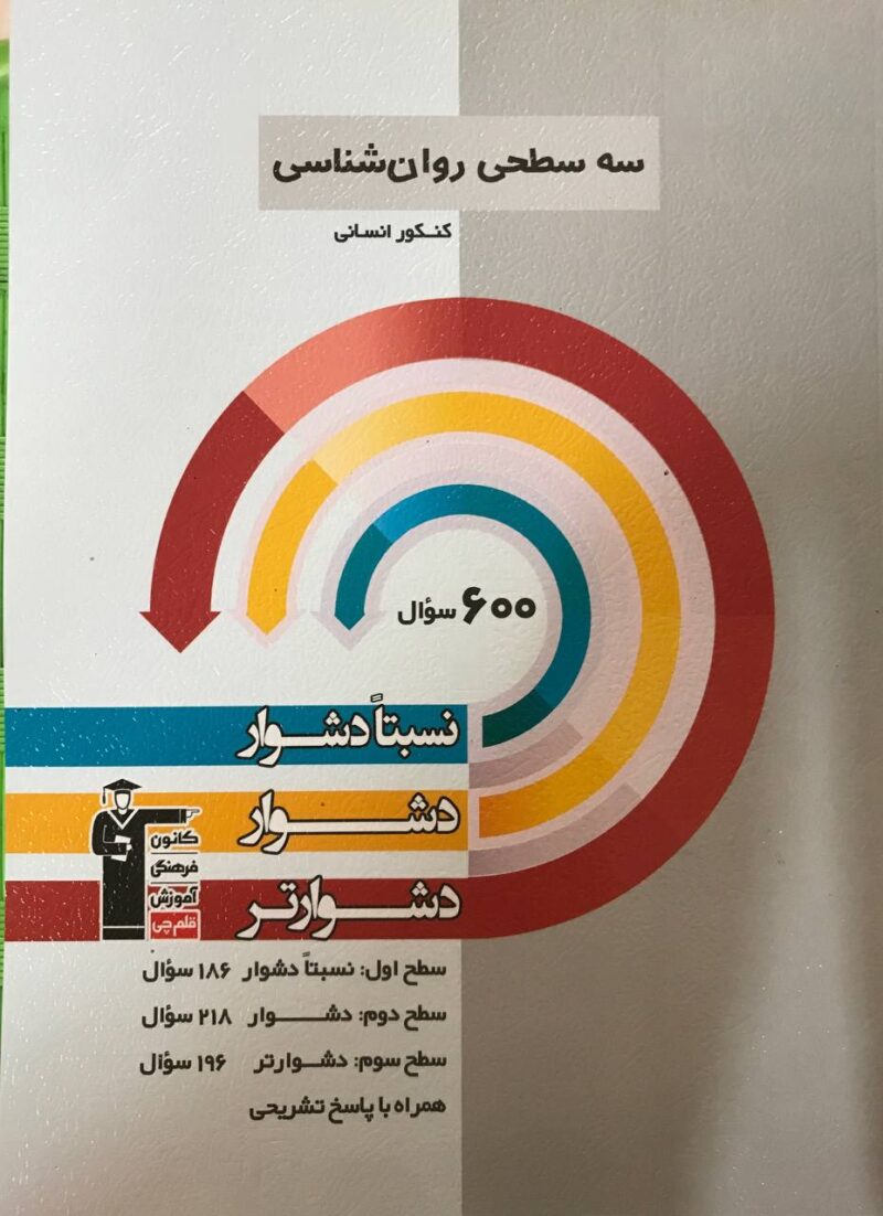 photo_2024-09-24_20-01-59 سه سطحی روان شناسی جامع کنکور (رشته انسانی) قلم چی - Image 1