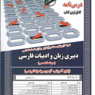 دبیری زبان و ادبیات فارسی حیطه(تخصصی) سامان سنجش